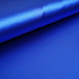 Royal Blue Solid Celina Satin Fabric OE-29009 - TradeUNO