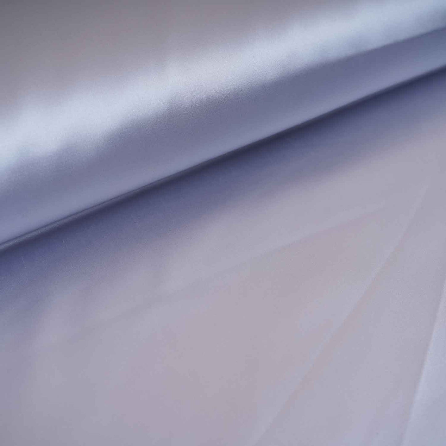 Silver Grey Solid Celina Satin Fabric OE-29010