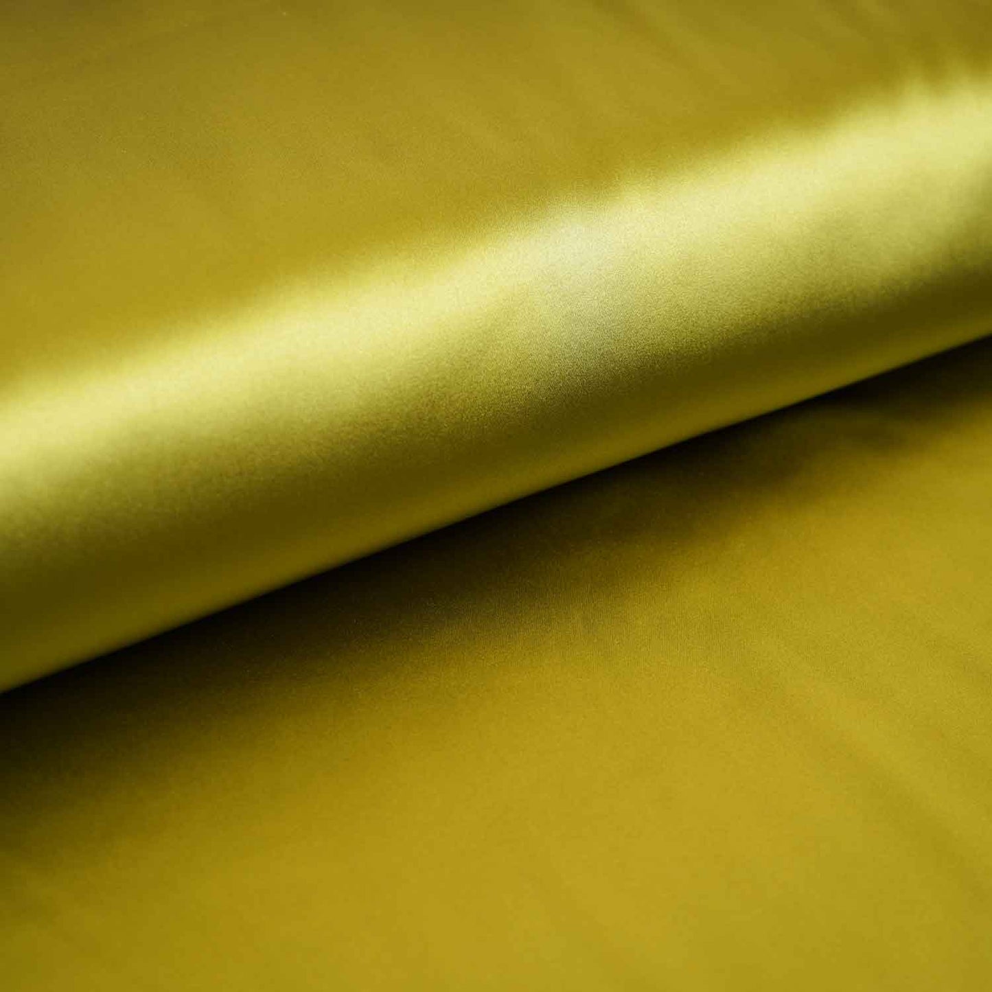 Olive Green Solid Celina Satin Fabric OE-29028