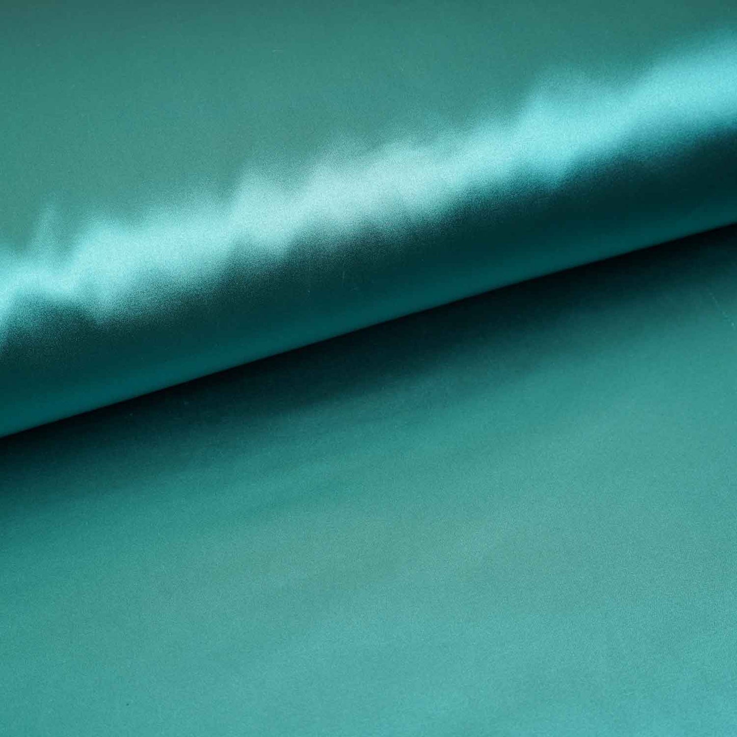 Dark Green Solid Celina Satin Fabric OE-29029