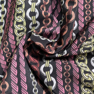 Multicolor Polyster woven fabric