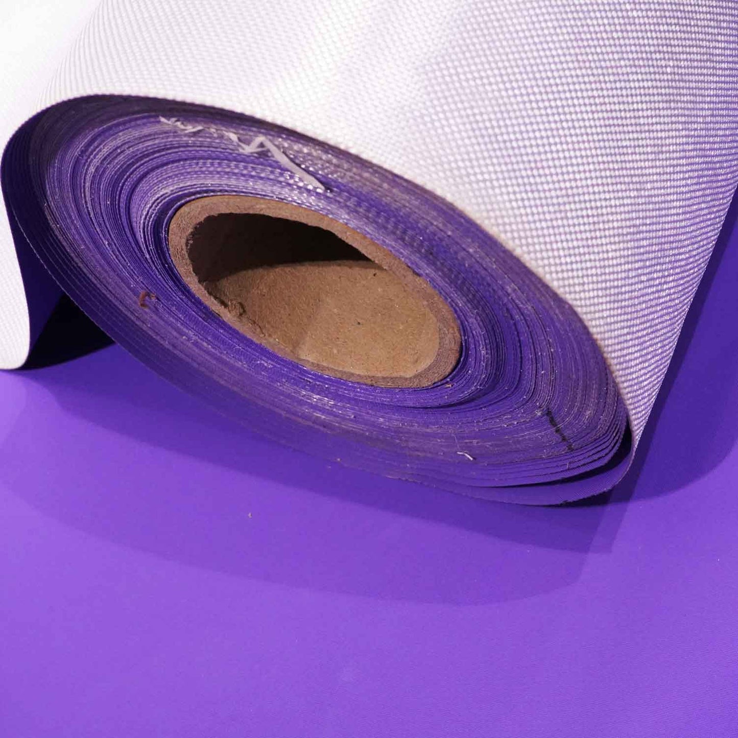 560 GSM Single Side Coated PVC Fabric BURGENDY