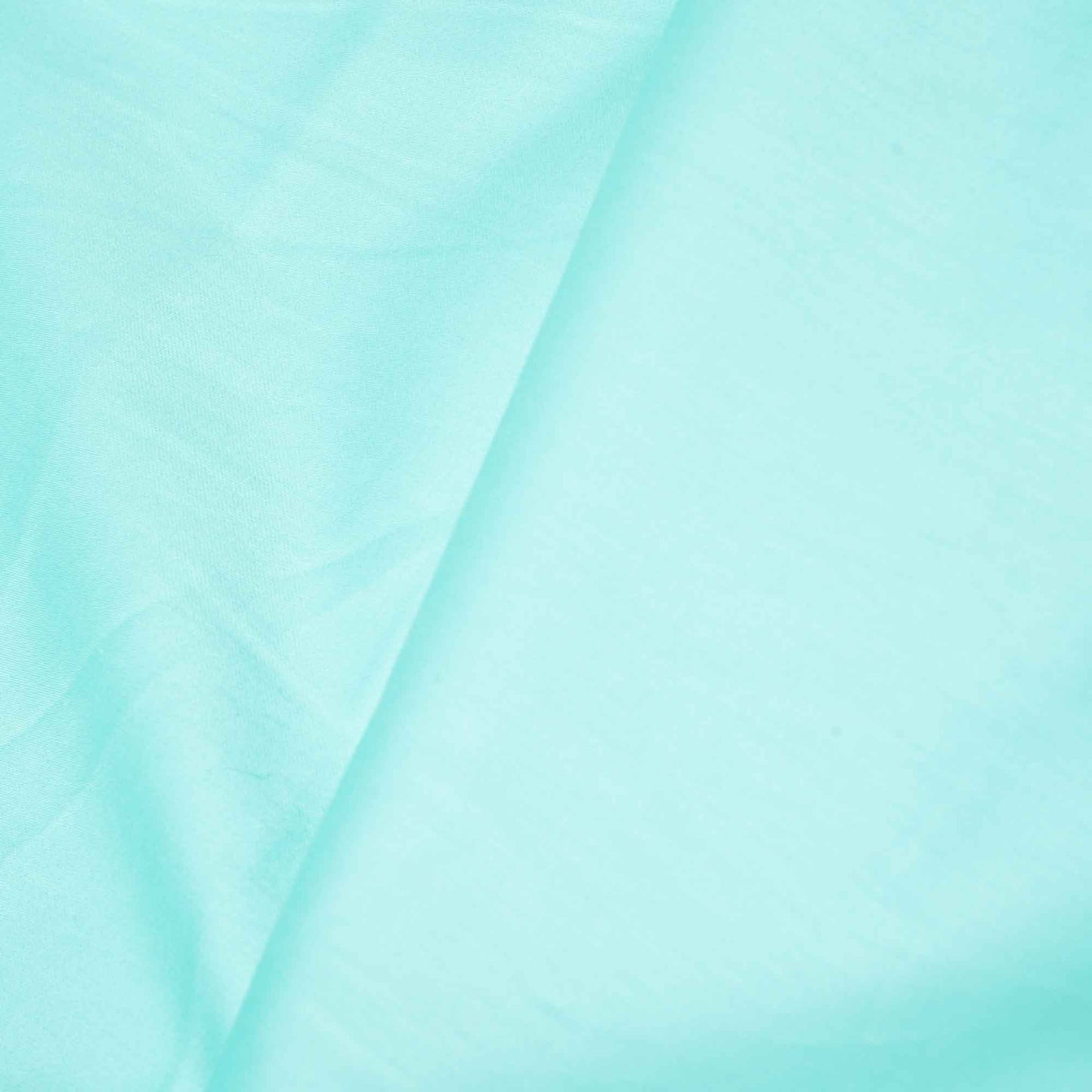 Aqua Blue Solid Cotton Satin MSMR-11236