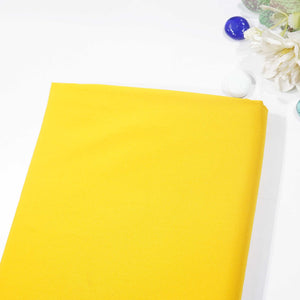 Yellow Solid Malai Crepe ST-13180