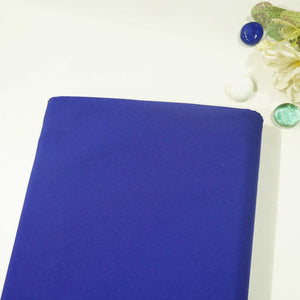 Royal Blue Solid Malai Crepe ST-13209