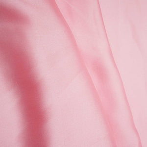 Pink Solid Georgette Satin SVF-13374