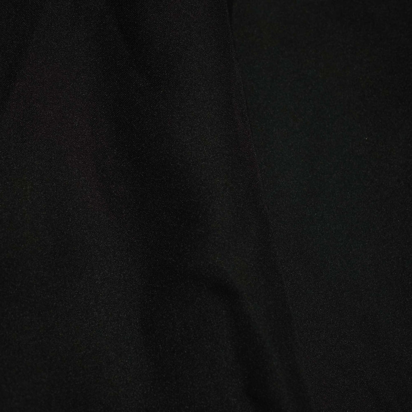 Black Solid Georgette Satin SVF-13379