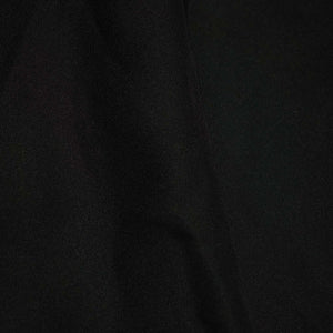 Black Solid Georgette Satin SVF-13379
