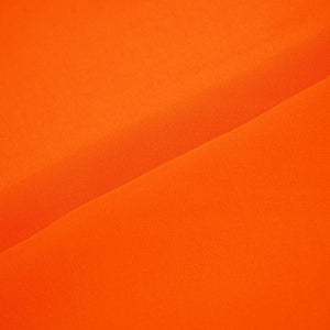Orange Solid Georgette VF-14044