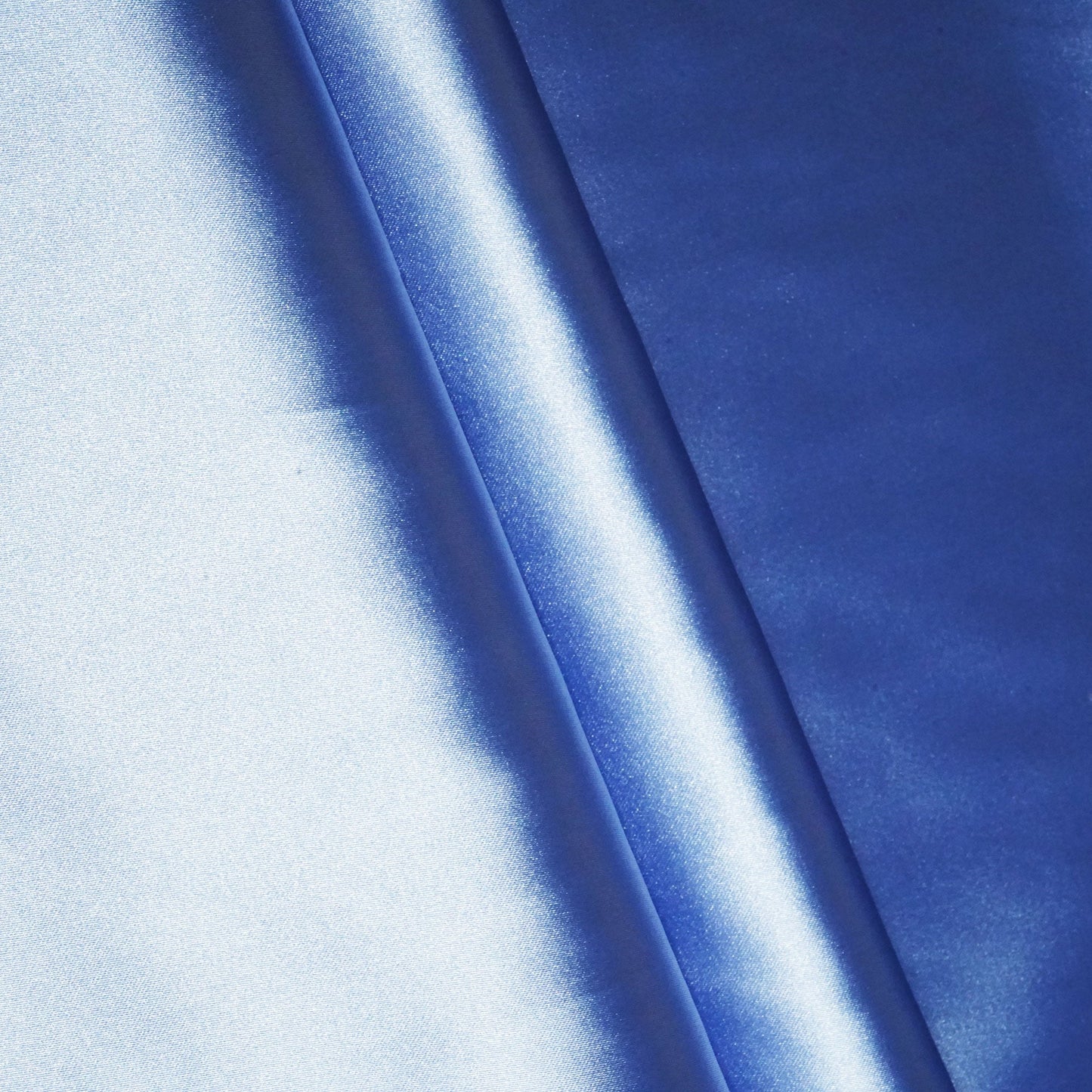 Blue Solid Celina Satin OE-14437
