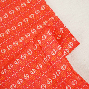 Pink Geometrical Print Cotton Mulmul GT-15652