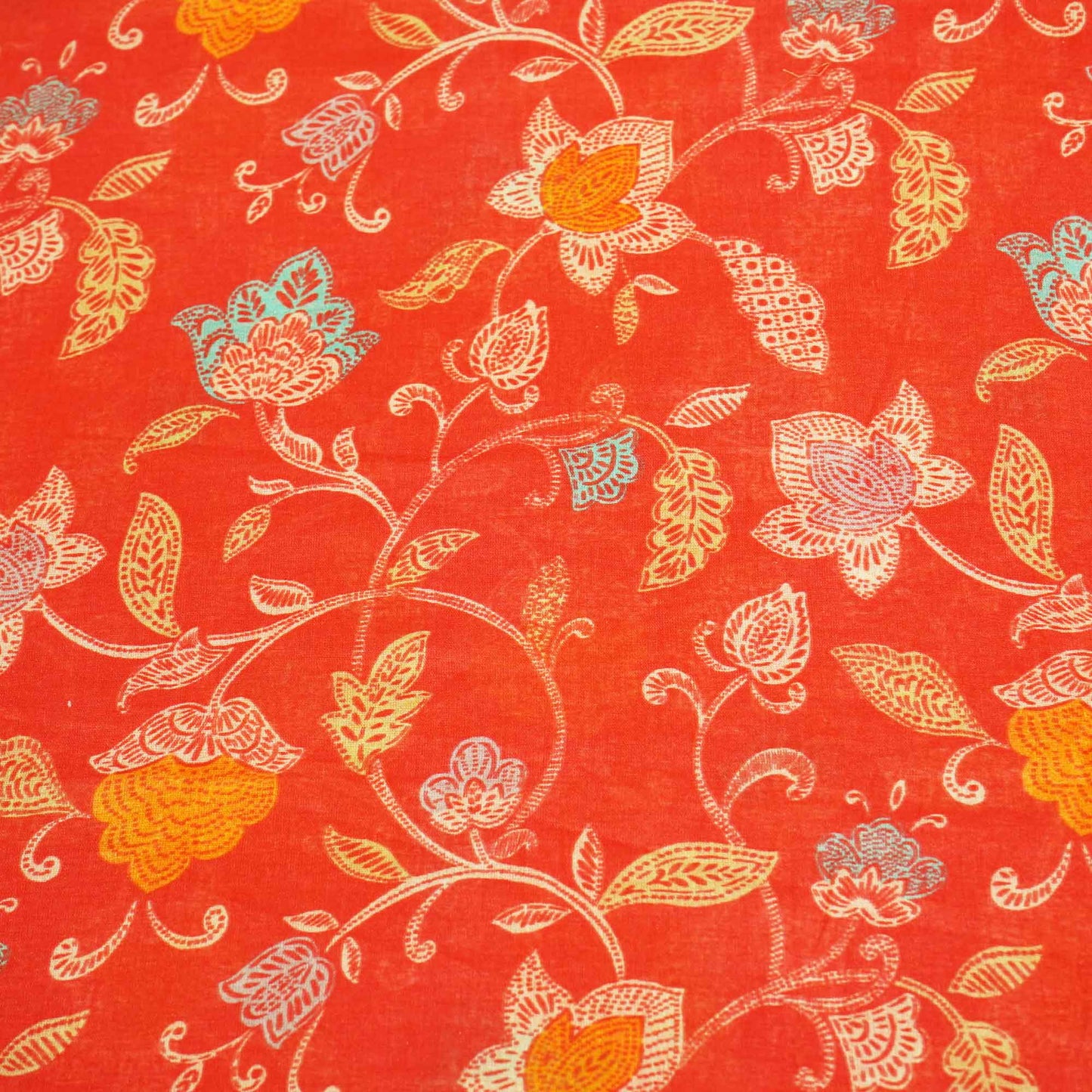 Pink Madhubani Print Cotton Mulmul GT-15666