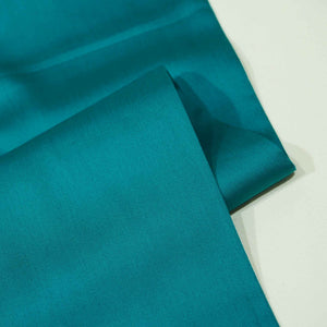 Peacock Green Solid Cotton Satin MSMR-15992