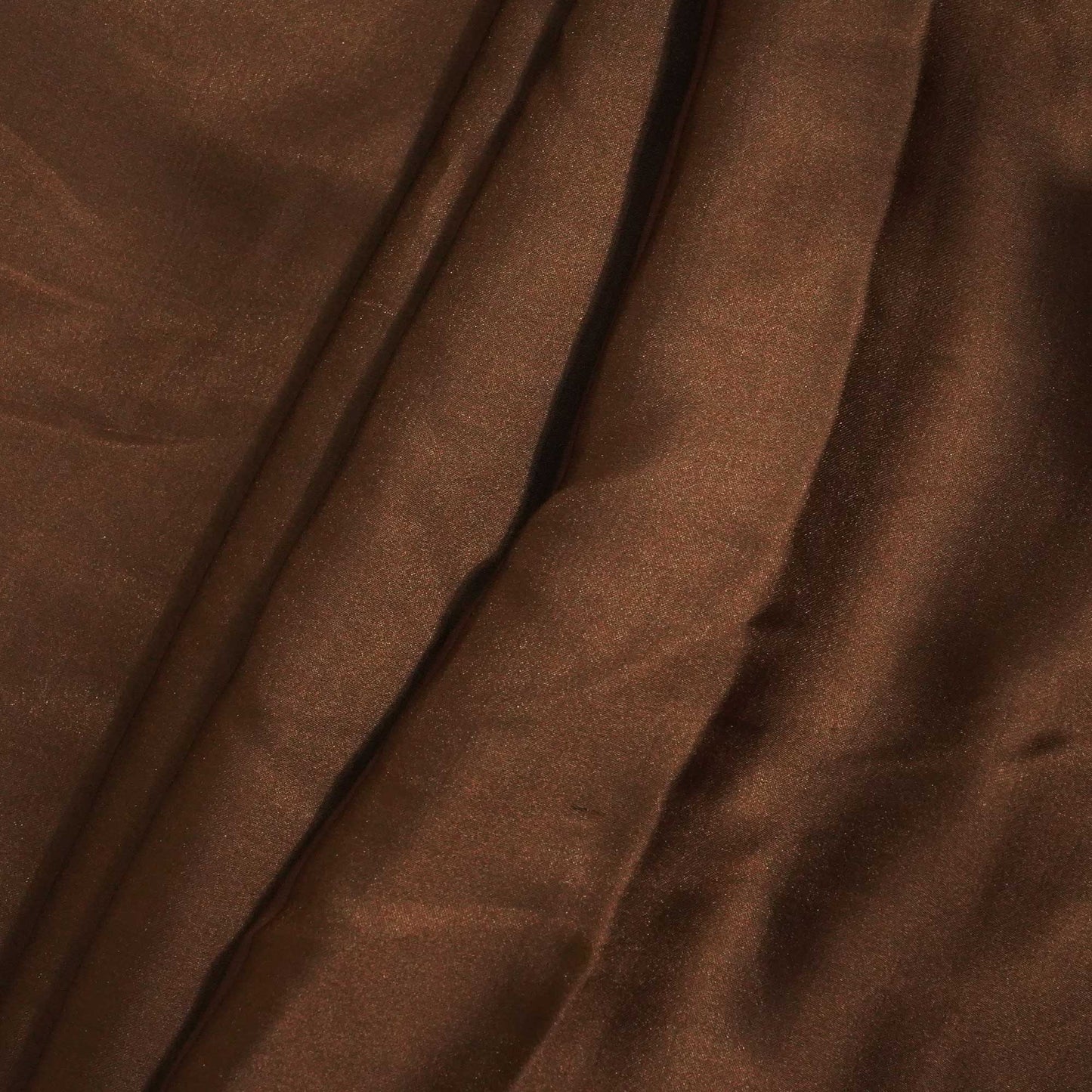 Brown Solid Bemberg Silk Fabric KC-16028