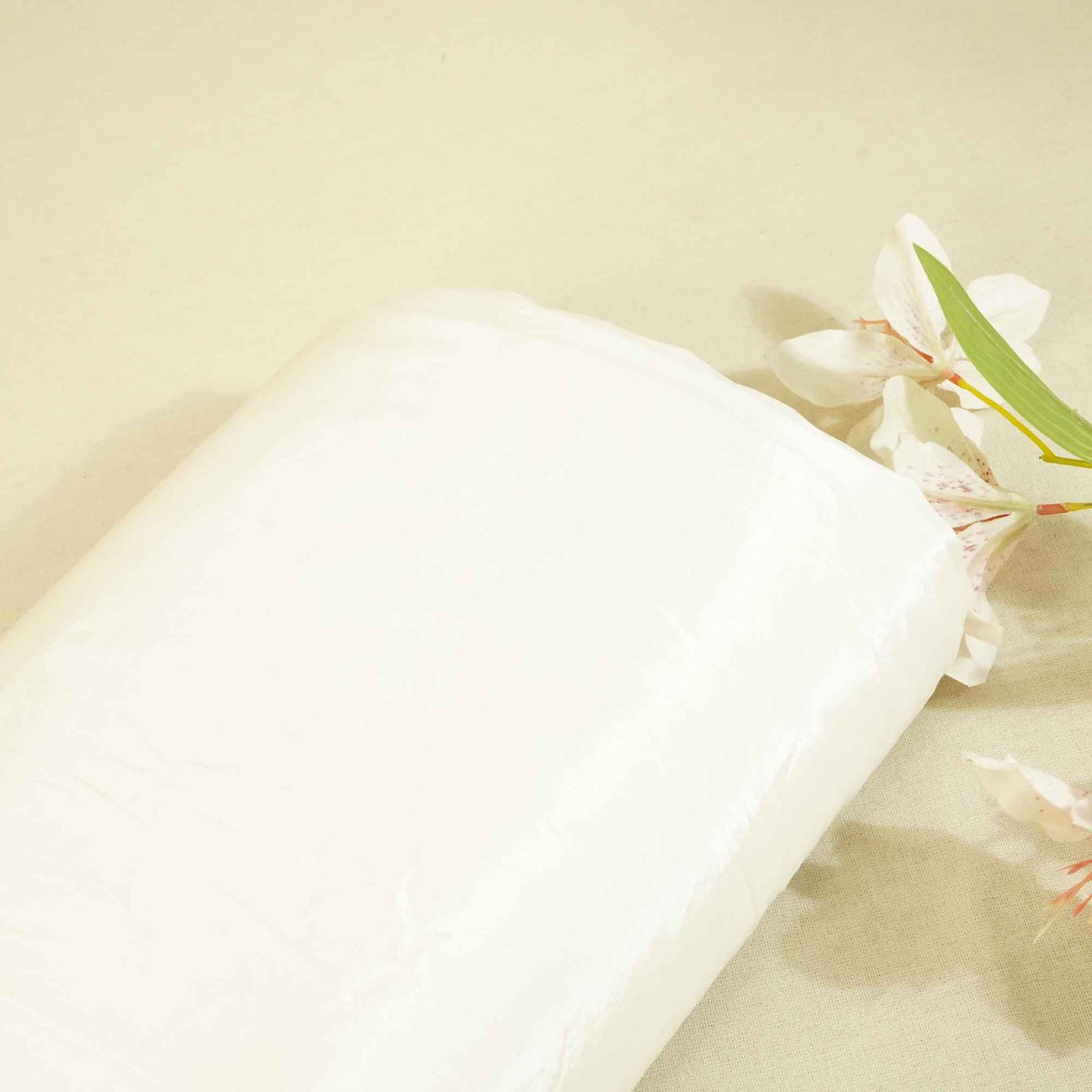 White Solid (RFD) Viscose Natural Crepe Dyeable FG-16053