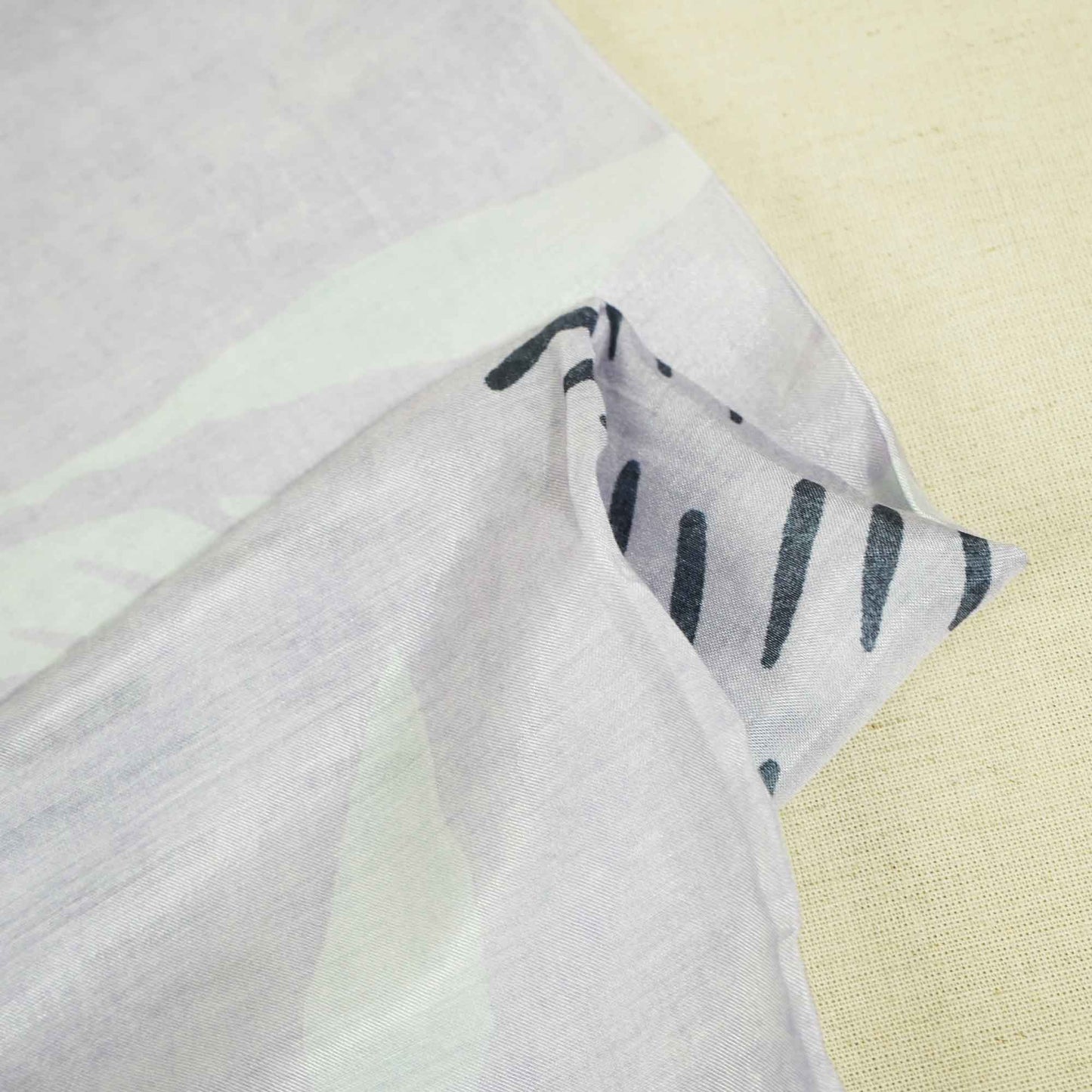 Blue Abstract Print Muslin SSF-16180