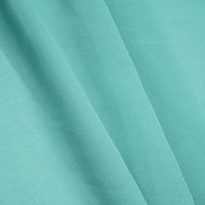Sea Green Solid Georgette VF-16559