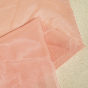 Flamingo Pink Solid Liquid Organza SE-16604