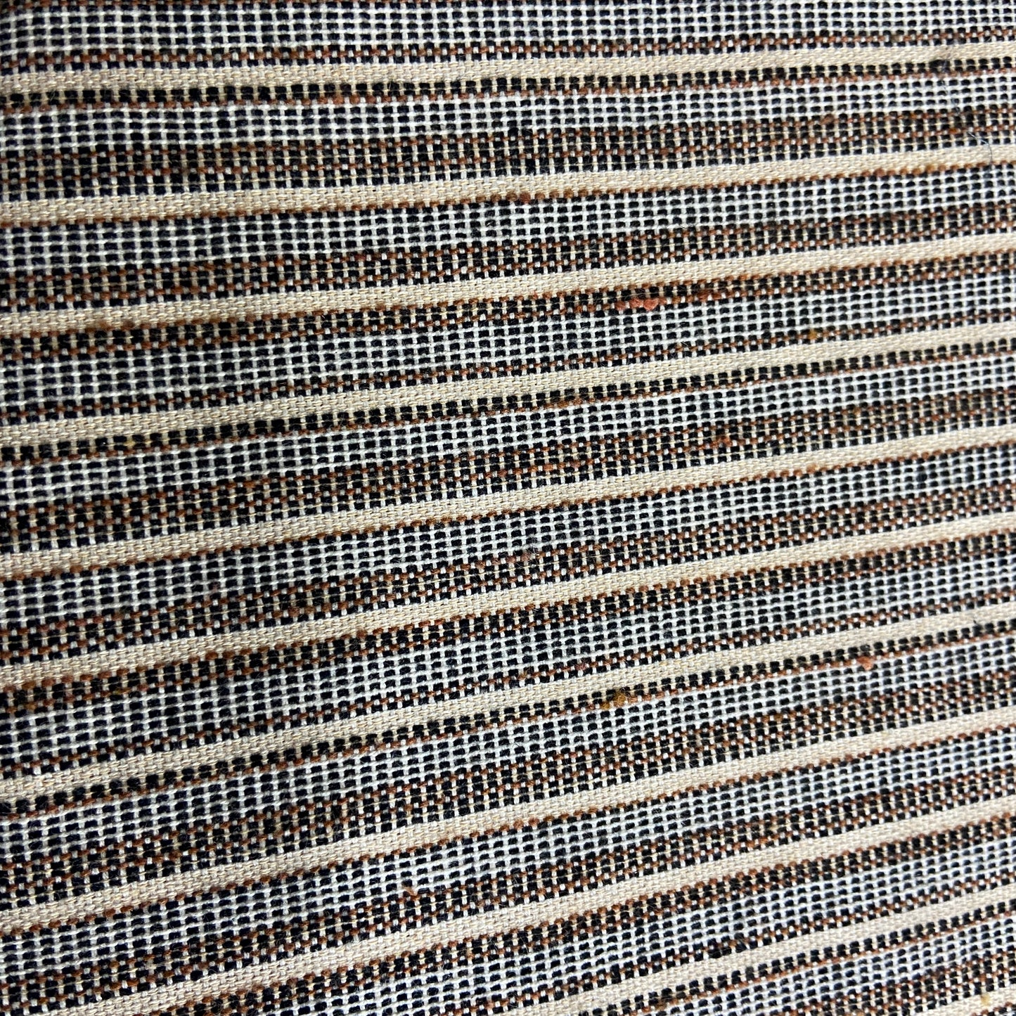 Black & Brown Tapestry Fabric