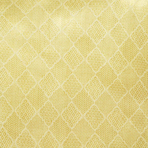 Gold Geometrical Jacquard Chiffon Silk KRN-16940