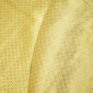 Gold Abstract Jacquard Chiffon Silk KRN-16941
