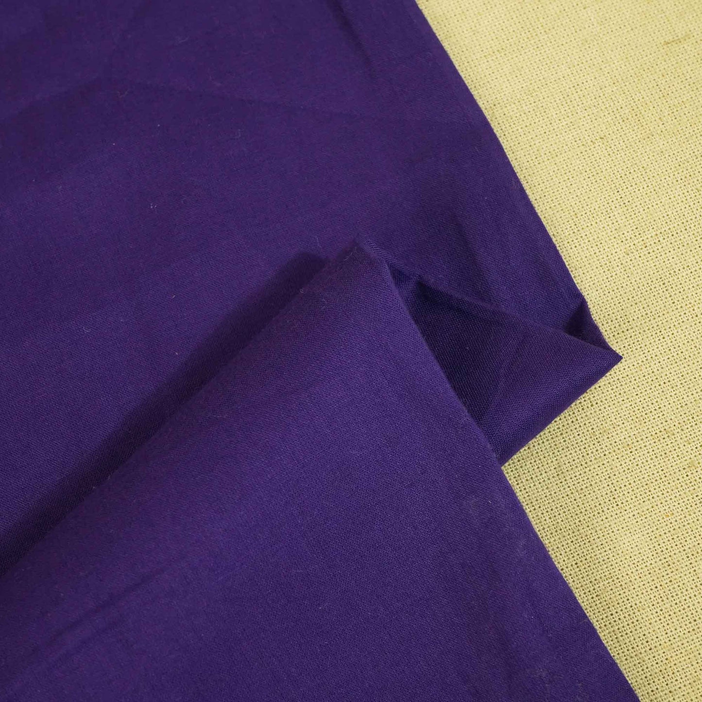 Dark Purple Solid Cotton Malmal MSMR-17010