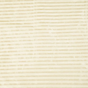 Off White Gold Stripes Jacquard Pure Silk Zari KRE-17076