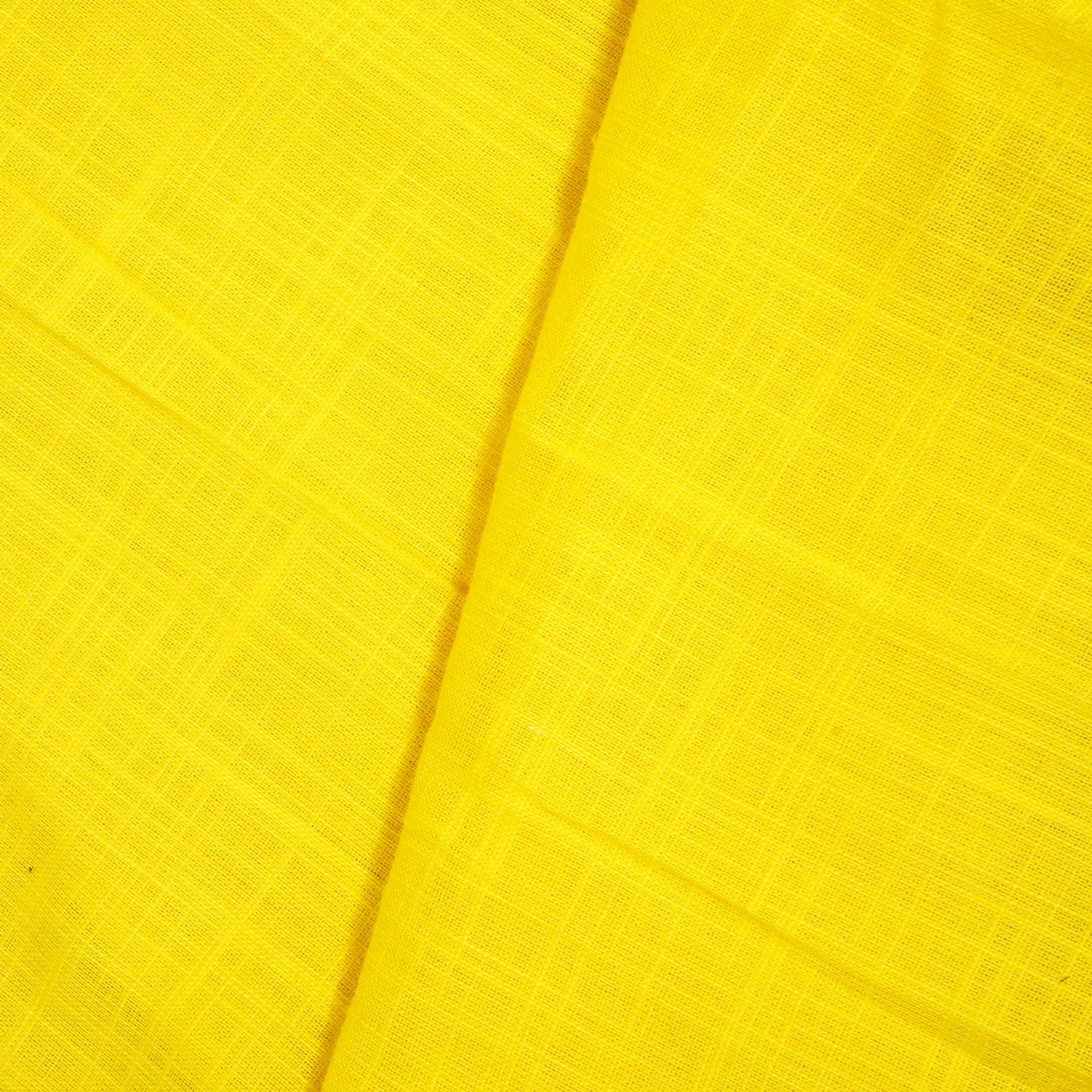 Yellow Solid Fabric Cotton Linen Slub SH-17230