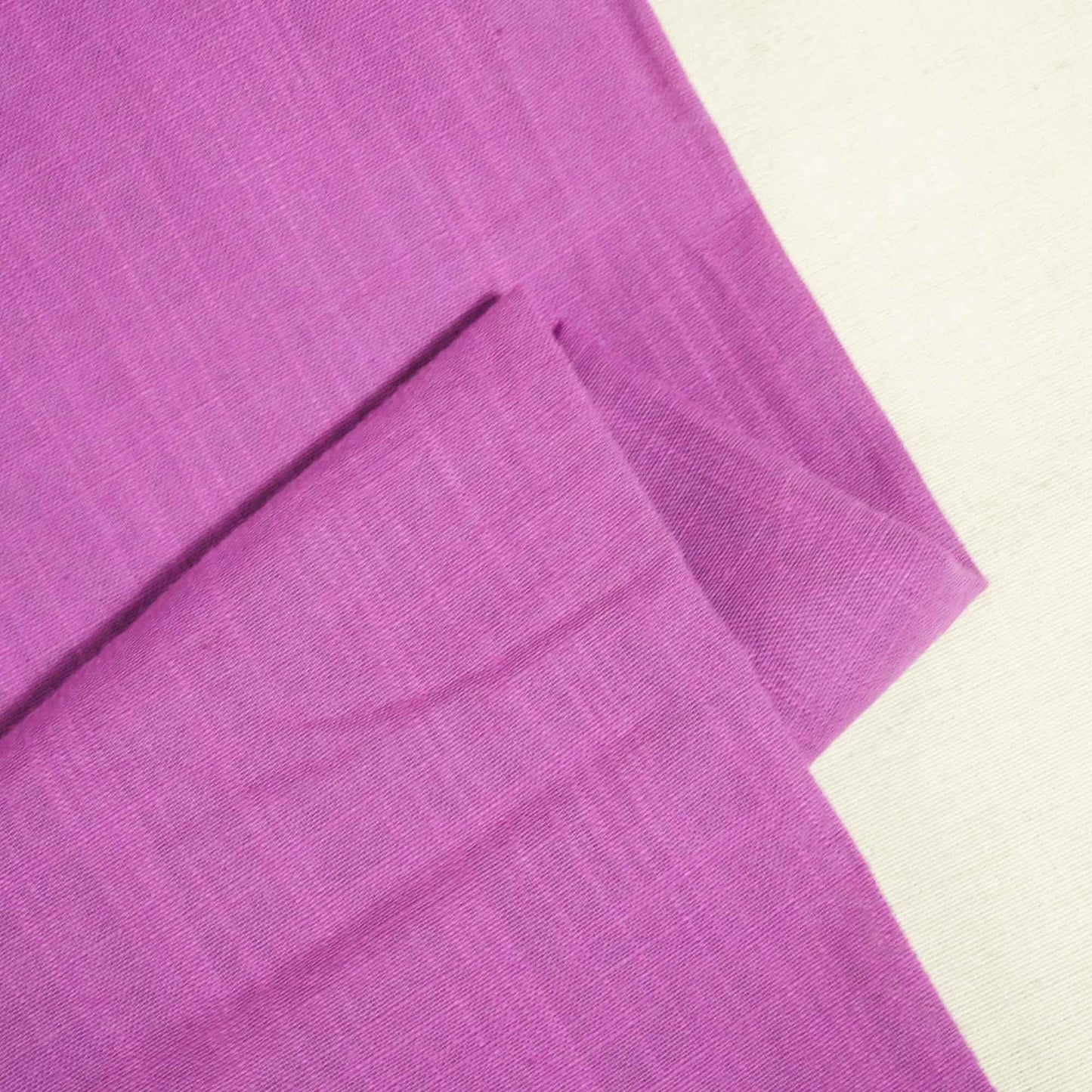 Light Purple Solid Fabric Cotton Linen Slub SH-17234