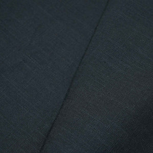 Dark Grey Solid Fabric Cotton Linen Slub SH-17237