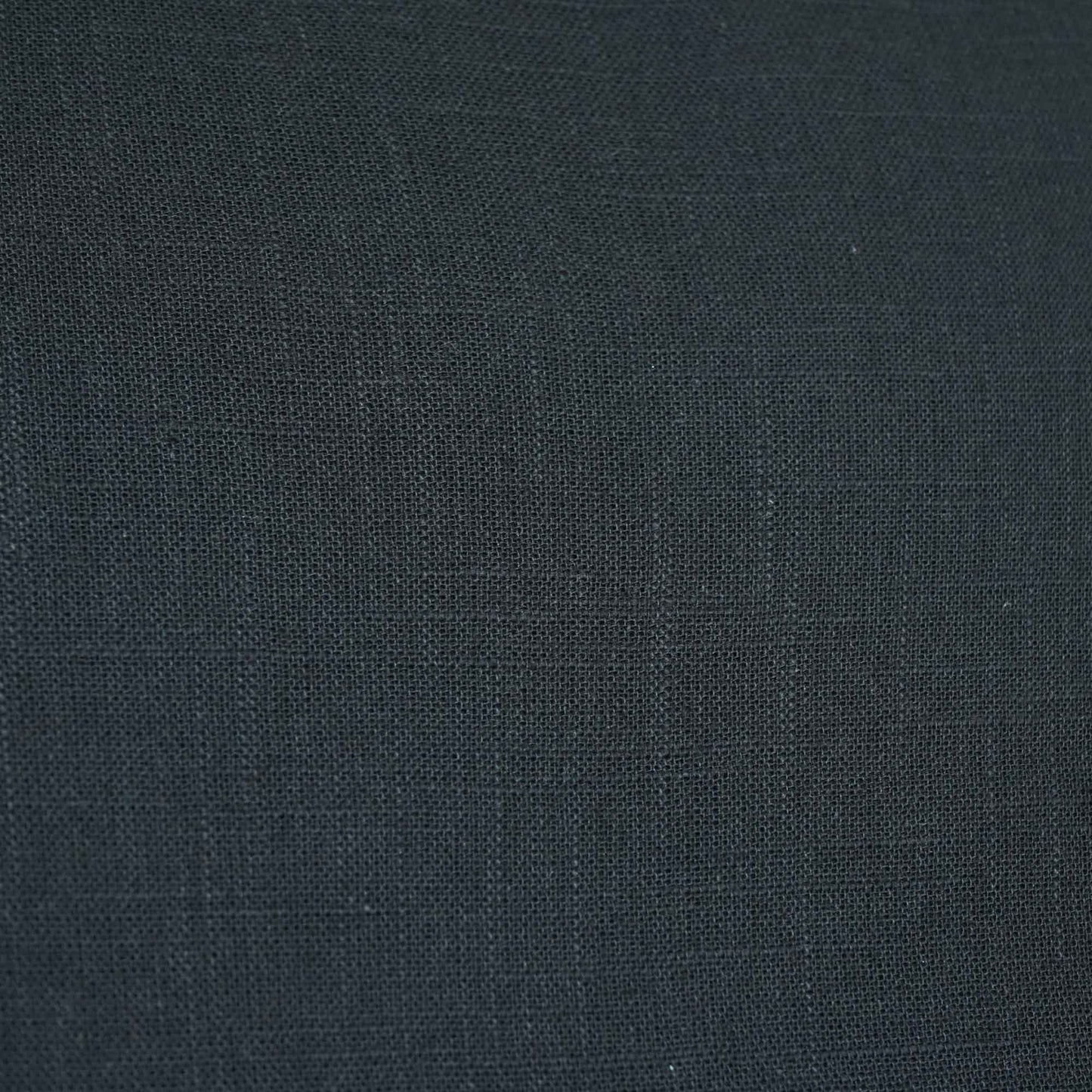 Dark Grey Solid Fabric Cotton Linen Slub SH-17237