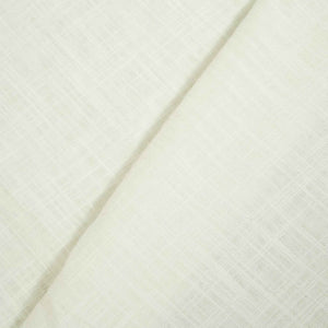 White Solid Fabric Cotton Linen Slub SH-17239