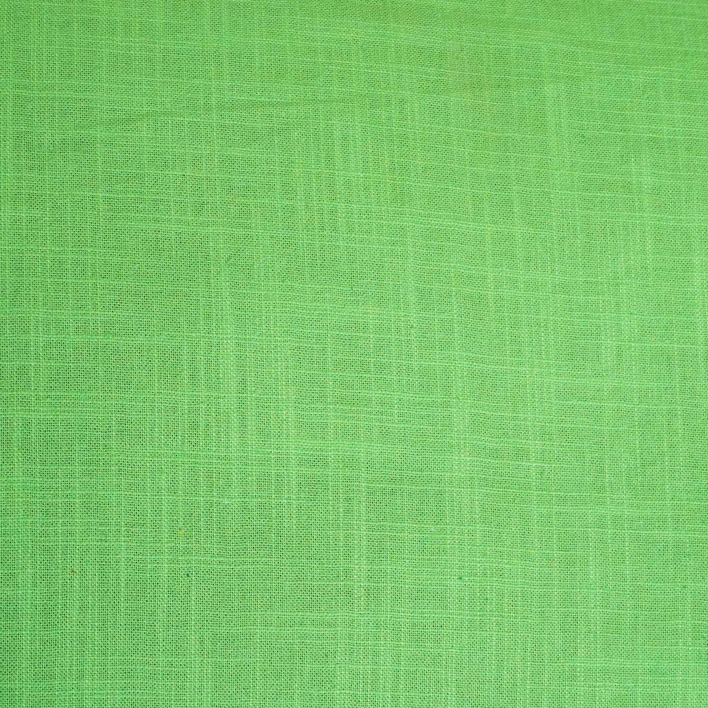 Light Green Solid Fabric Cotton Linen Slub SH-17244