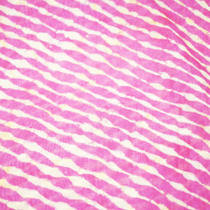 Pink Lehariya Chanderi Print Chanderi Silk Fabric GT-42-17702