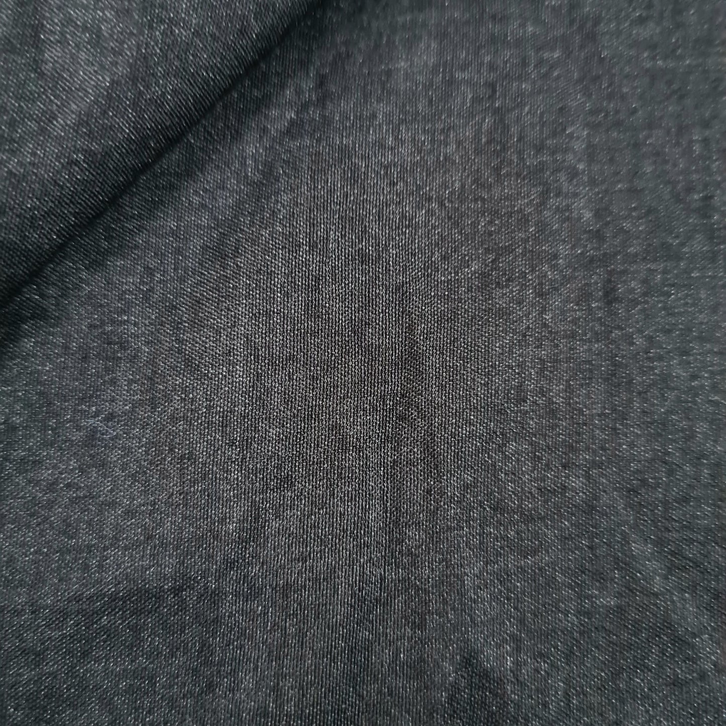Black Solid Russian Silk Fabric 17928
