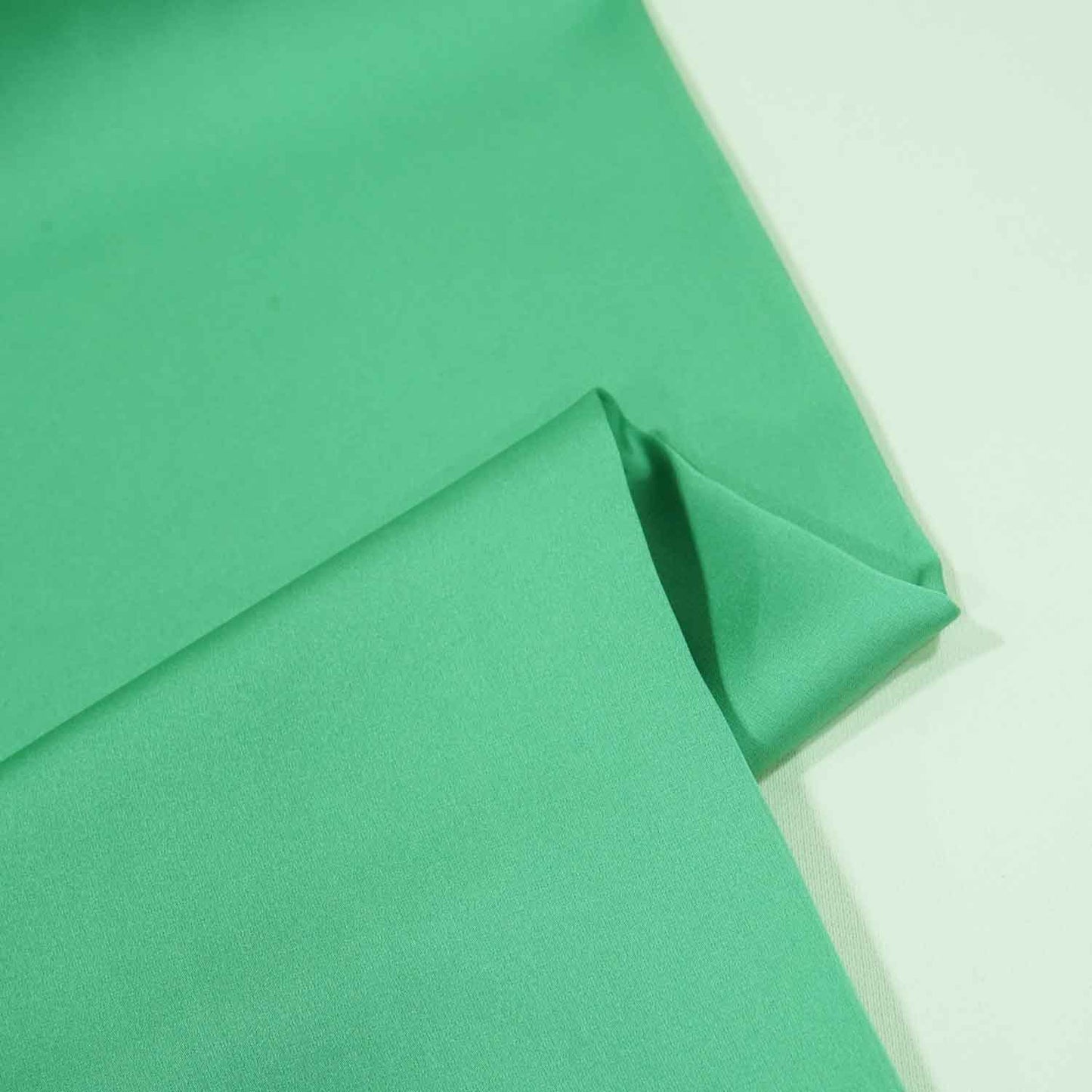 Mint Green Solid Zara Satin Fabric AF-18715
