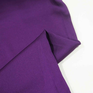 Purple Solid Zara Satin Fabric AF-18720 - TradeUNO
