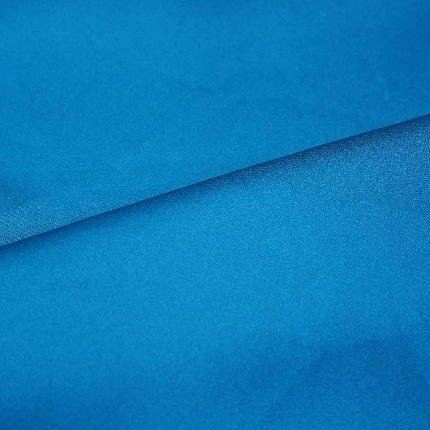 Teal Blue Solid Zara Satin Fabric AF-18722