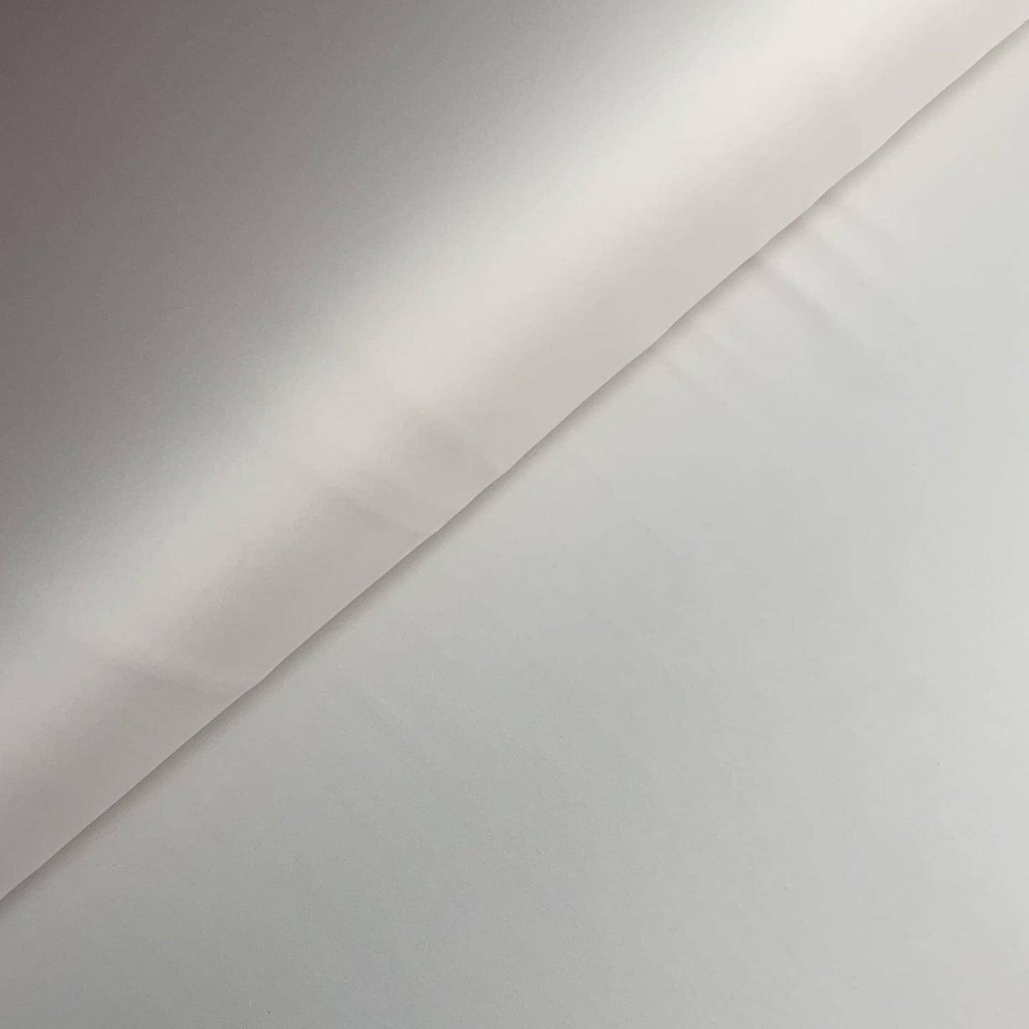 White Solid Zara Satin Fabric 18724