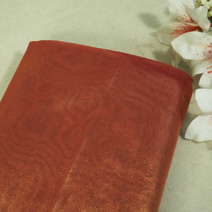 Dark Pink Solid Plain Tissue Fabric 332 KR-18750