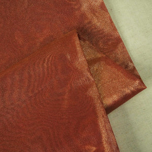 Dark Pink Solid Plain Tissue Fabric 332 KR-18750