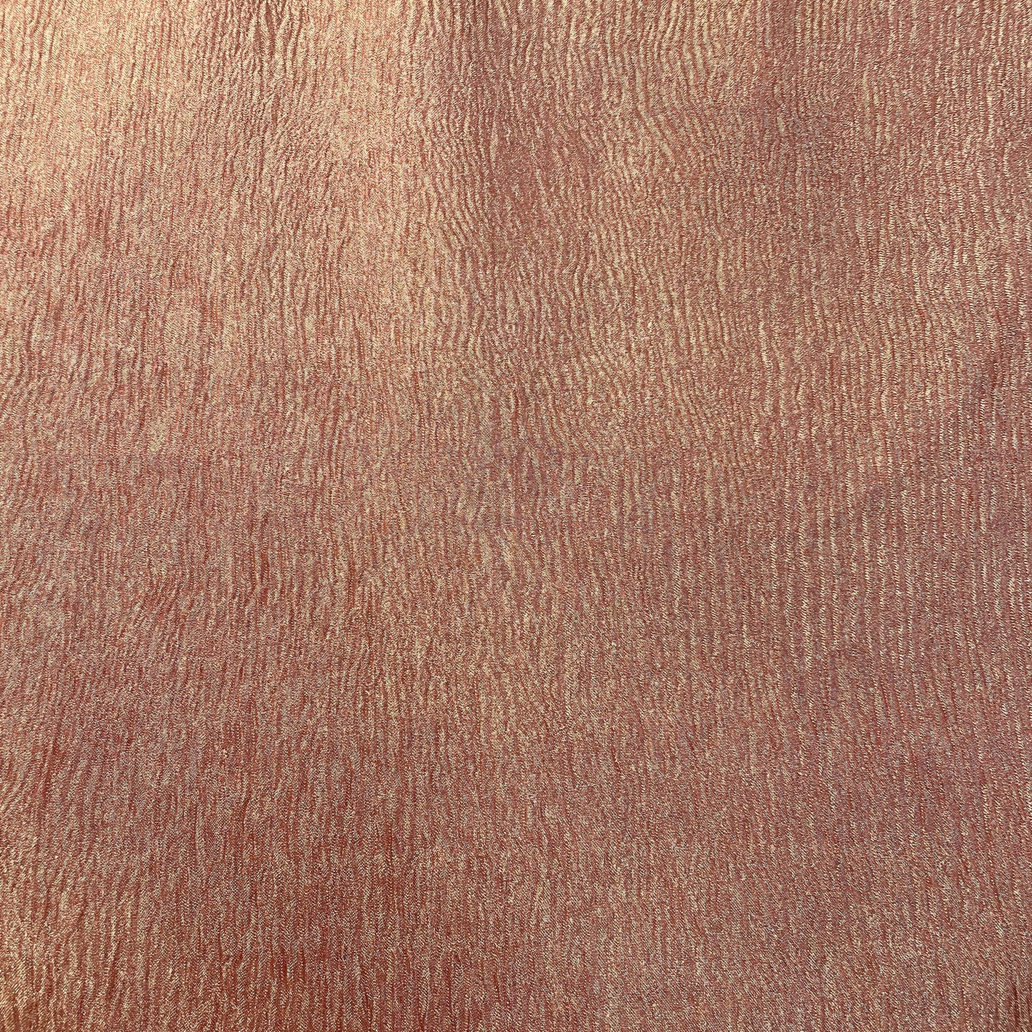 Dusty Red Solid Crushed Tissue Fabric 18770