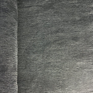 Grey Solid Crushed Tissue Fabric 18774