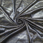 Black & Golden Imported Shimmer Foil Knit Lycra Fabric - TradeUNO