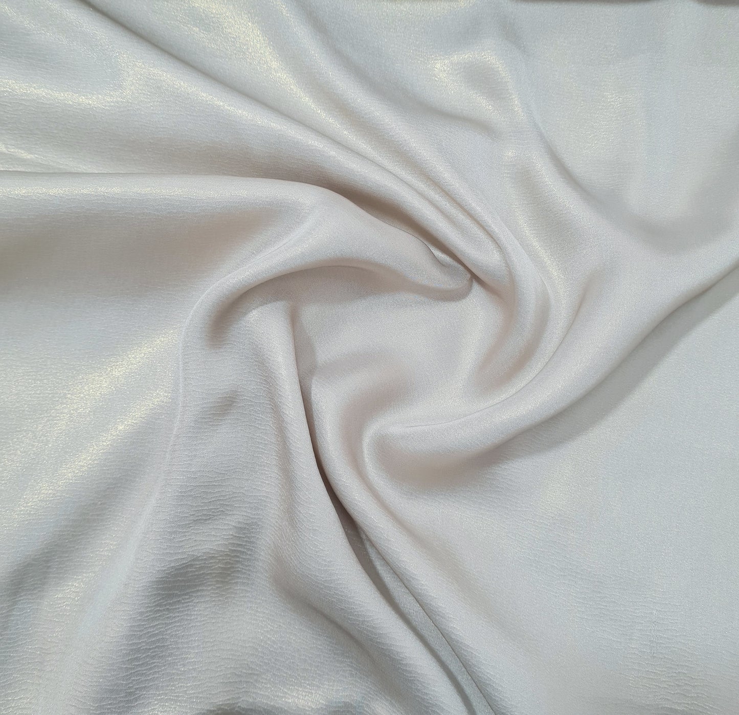 Light Brown Solid Gold Shimmer Georgrette Satin - TradeUNO