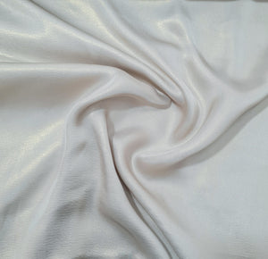 Light Brown Solid Gold Shimmer Georgrette Satin - TradeUNO