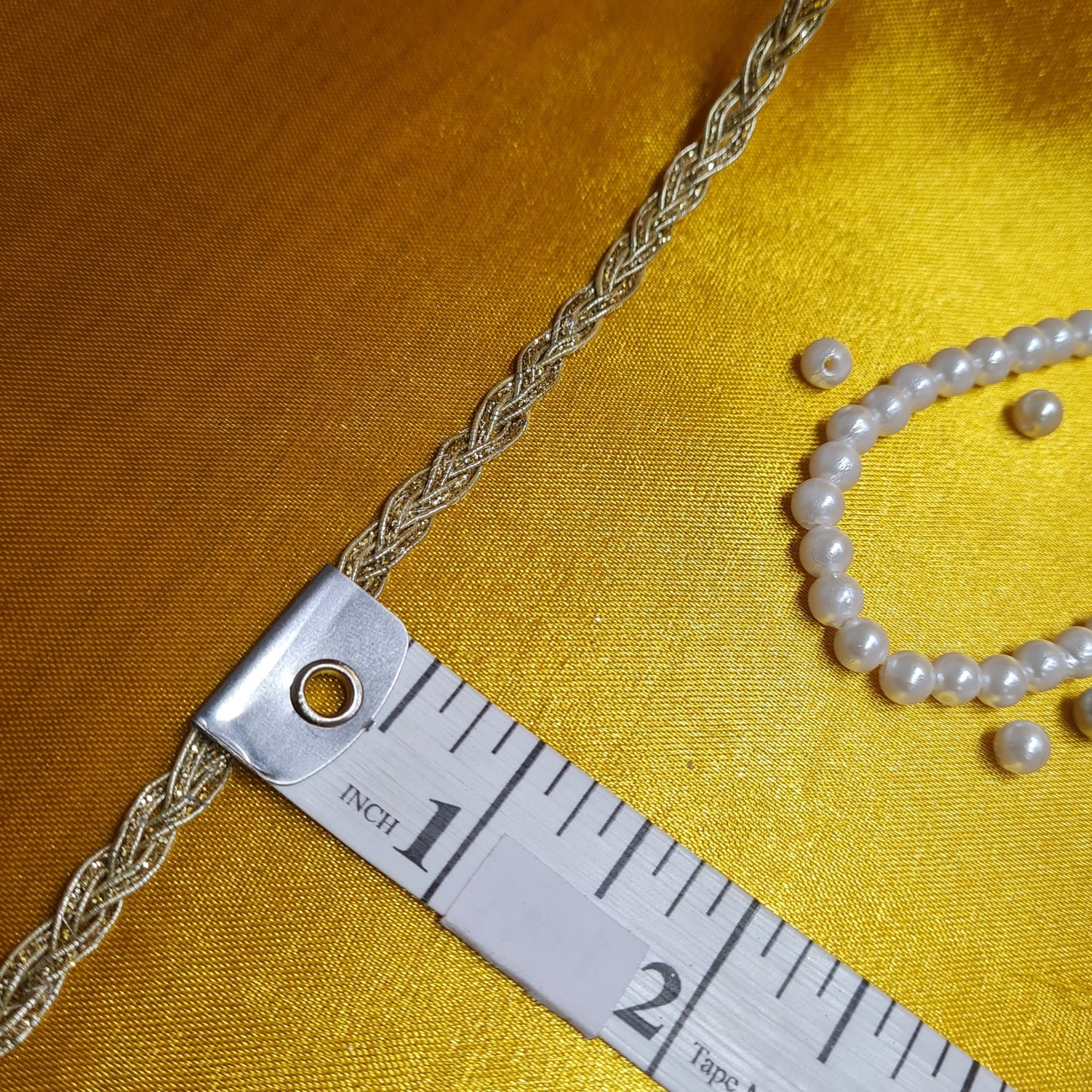 Classic Dull Gold Double Sided Lace