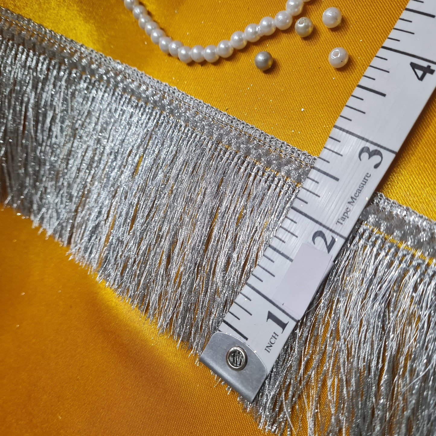 Classic Silver Heavy Kiran Lace