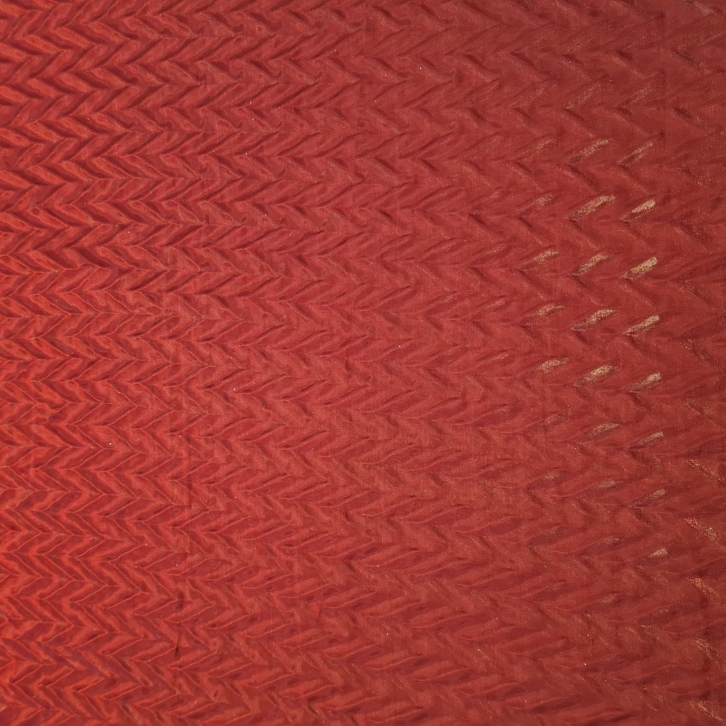 Premium Maroon Organza Fabric