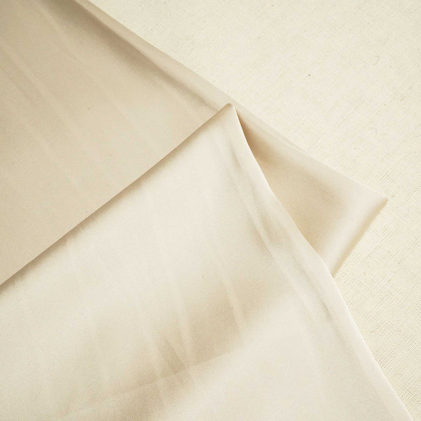 Beige Solid Zara Satin Fabric 4049 AF-21929